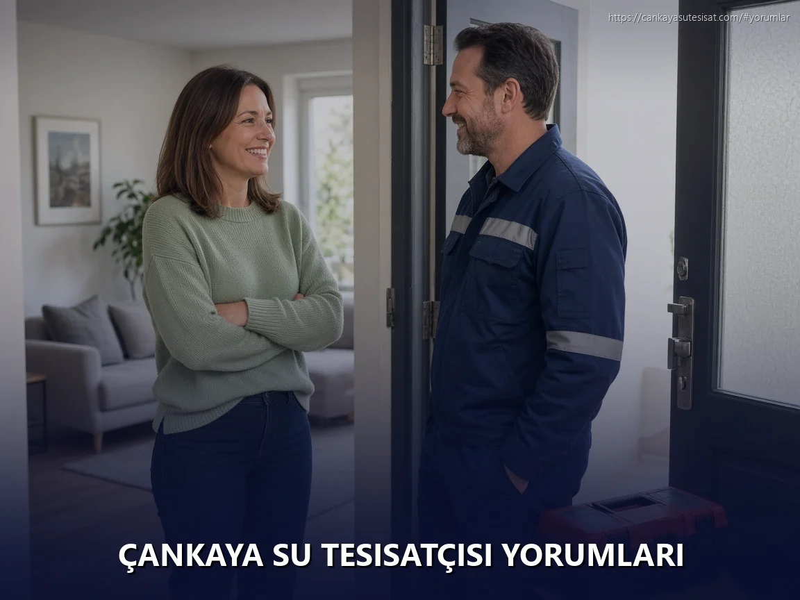 Çankaya Su Tesisatçısı Yorumları