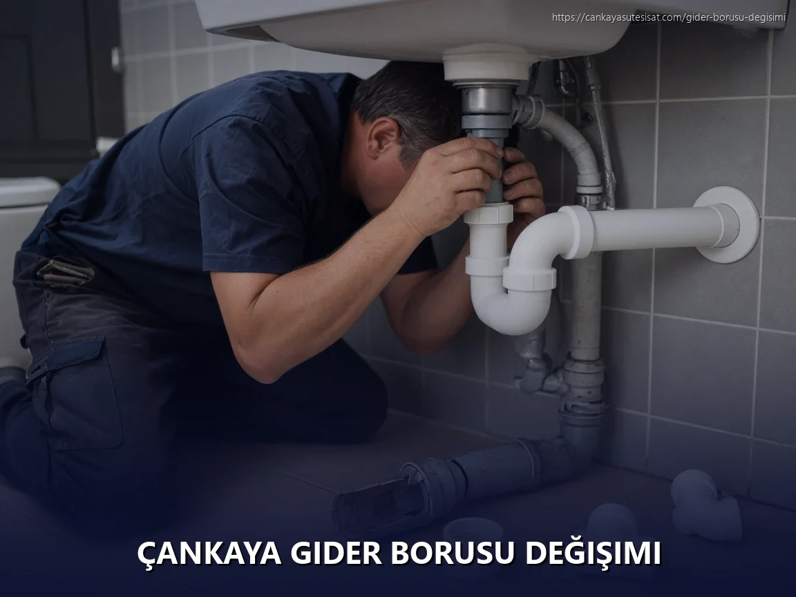 Çankaya Gider Borusu Değişimi