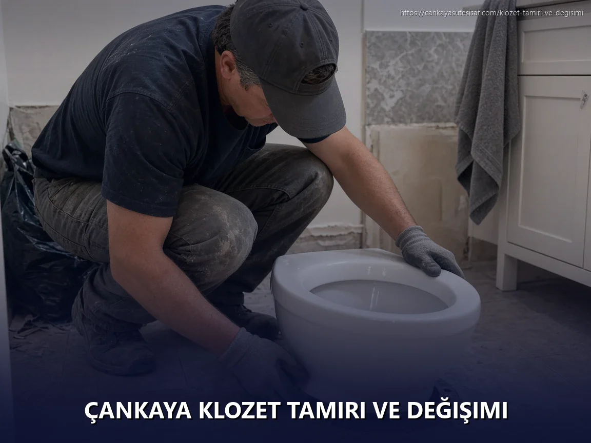 Çankaya Klozet Tamiri ve Değişimi