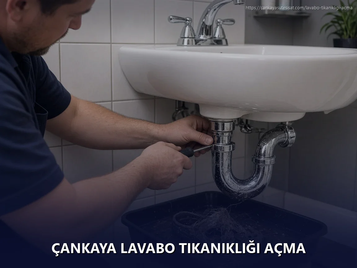 Çankaya Lavabo Tıkanıklığı Açma