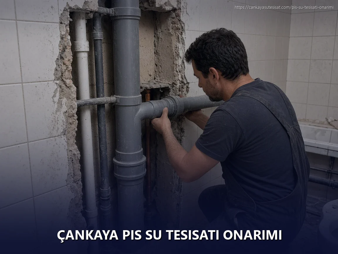 Çankaya Pis Su Tesisatı Onarımı
