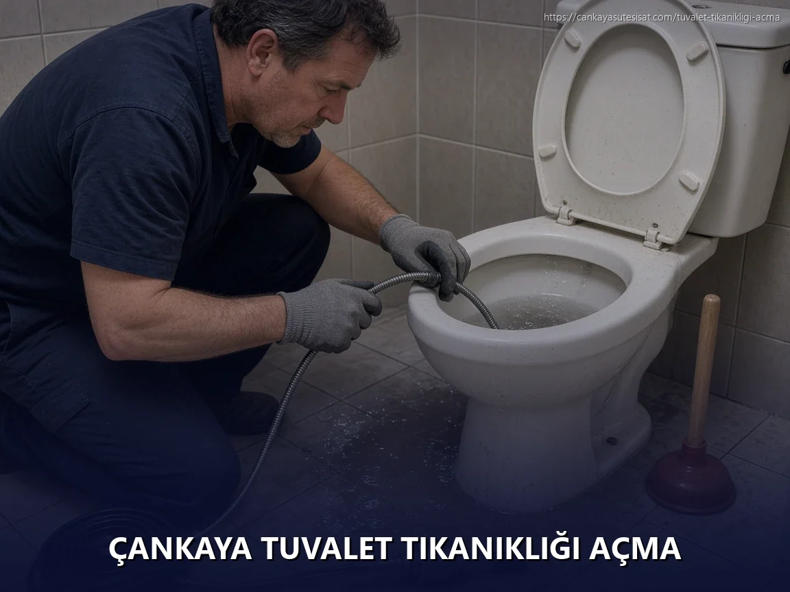 Çankaya Tuvalet Tıkanıklığı Açma